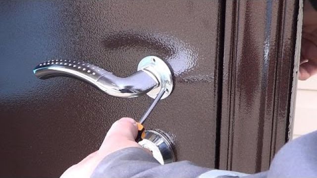 Установка входной металлической двери своими руками 